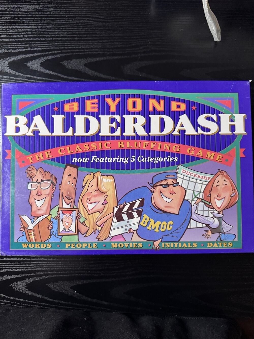 Parker Brothers Beyond Balderdash The Classic Bluffing Board Game 100% COMPLETE